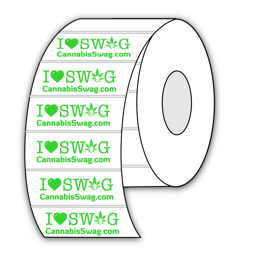 Rectangle Roll Labels - 2" x 1" - 
